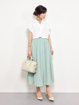 RINAさん(レディース・160cm)の夏コーディネート