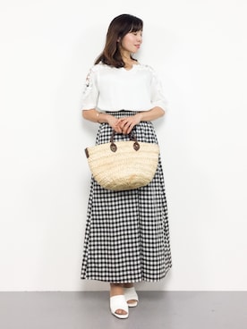 RINAさん(レディース・160cm)の夏コーディネート