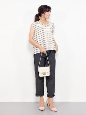 RINAさん（レディース・160cm）の夏コーディネート