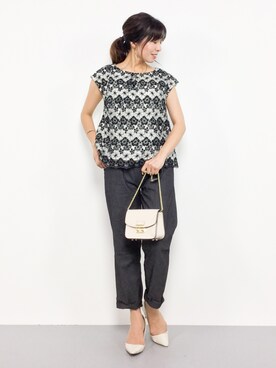 RINAさん（レディース・160cm）の夏コーディネート