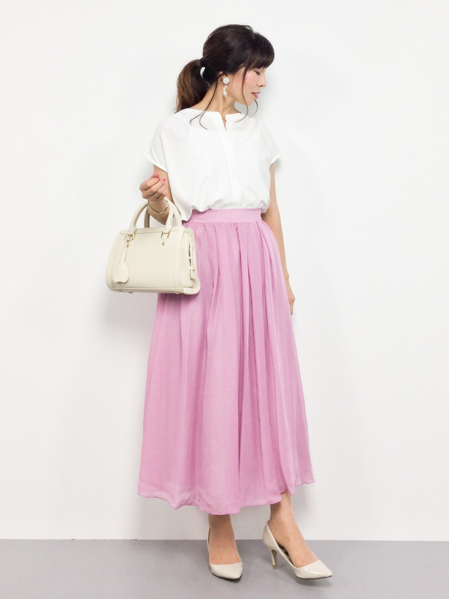 RINAさん（レディース・160cm）の夏コーディネート