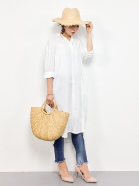 RINAさん(レディース・160cm)の夏コーディネート