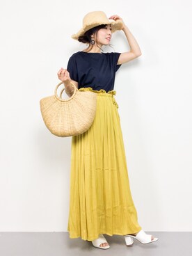 RINAさん(レディース・160cm)の夏コーディネート