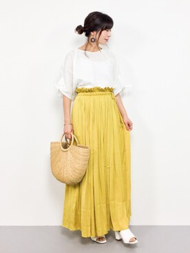 RINAさん(レディース・160cm)の夏コーディネート