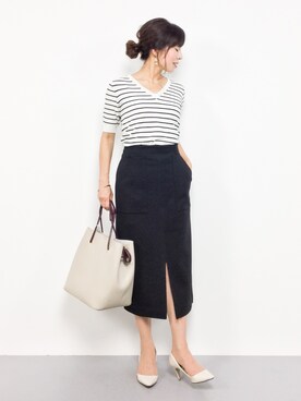 RINAさん（レディース・160cm）の夏コーディネート