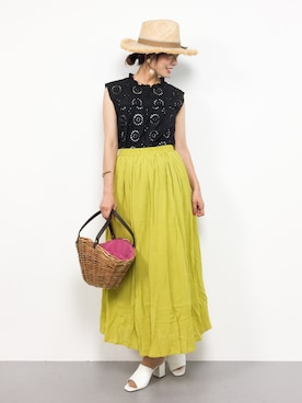 RINAさん(レディース・160cm)の夏コーディネート