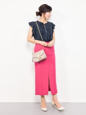 RINAさん(レディース・160cm)の夏コーディネート