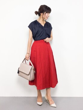 RINAさん（レディース・160cm）の夏コーディネート