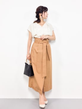 RINAさん(レディース・160cm)の夏コーディネート