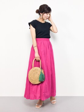 RINAさん（レディース・160cm）の夏コーディネート