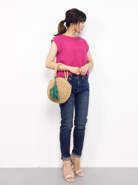 RINAさん（レディース・160cm）の夏コーディネート