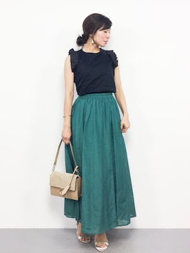 RINAさん（レディース・160cm）の夏コーディネート