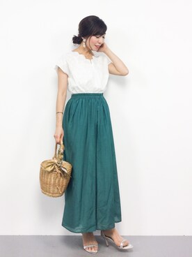 RINAさん（レディース・160cm）の夏コーディネート