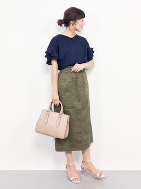 RINAさん（レディース・160cm）の夏コーディネート