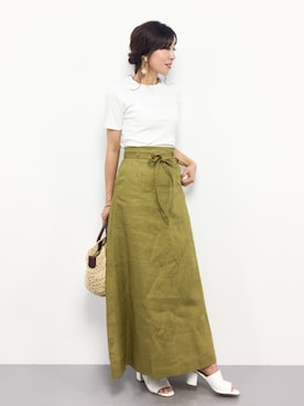 RINAさん（レディース・160cm）の夏コーディネート