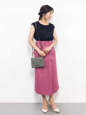 RINAさん（レディース・160cm）の夏コーディネート