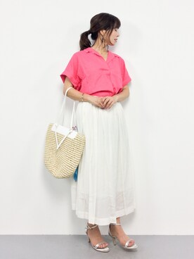 RINAさん（レディース・160cm）の夏コーディネート