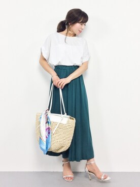RINAさん（レディース・160cm）の夏コーディネート