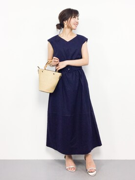 RINAさん（レディース・160cm）の夏コーディネート