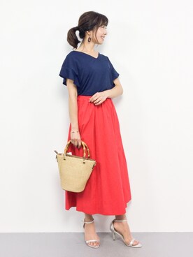 RINAさん（レディース・160cm）の夏コーディネート