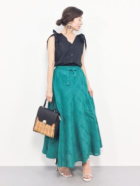 RINAさん（レディース・160cm）の夏コーディネート