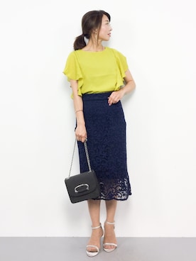 RINAさん（レディース・160cm）の夏コーディネート