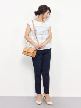 RINAさん（レディース・160cm）の夏コーディネート