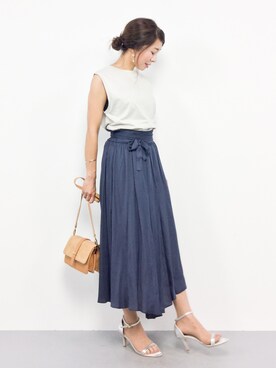 RINAさん（レディース・160cm）の夏コーディネート