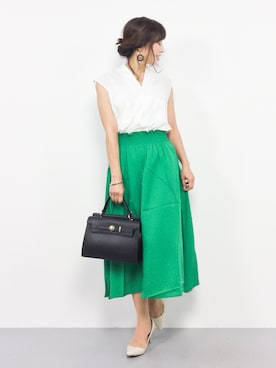 RINAさん（レディース・160cm）の夏コーディネート