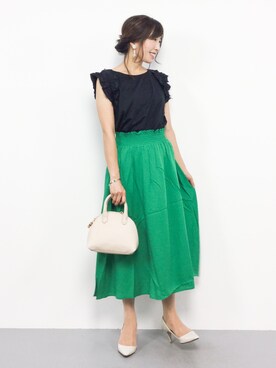 RINAさん（レディース・160cm）の夏コーディネート