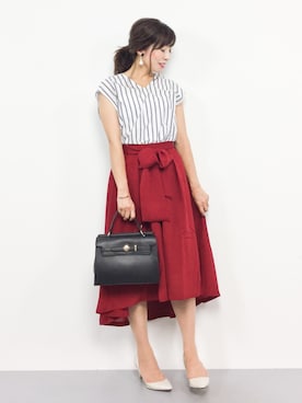 RINAさん（レディース・160cm）の夏コーディネート