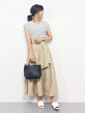 RINAさん(レディース・160cm)の夏コーディネート