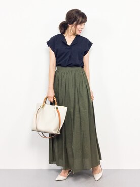 RINAさん（レディース・160cm）の夏コーディネート