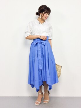 RINAさん（レディース・160cm）の夏コーディネート