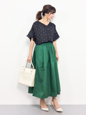 RINAさん（レディース・160cm）の夏コーディネート