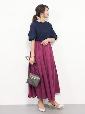 RINAさん（レディース・160cm）の夏コーディネート