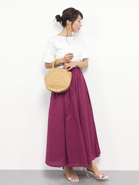 RINAさん（レディース・160cm）の夏コーディネート