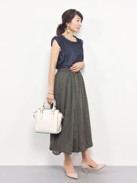 RINAさん（レディース・160cm）の夏コーディネート