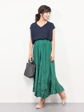 RINAさん（レディース・160cm）の夏コーディネート