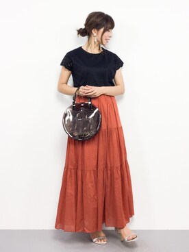 RINAさん（レディース・160cm）の夏コーディネート