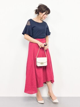 RINAさん（レディース・160cm）の夏コーディネート