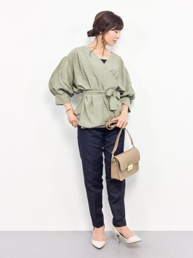 RINAさん（レディース・160cm）の夏コーディネート