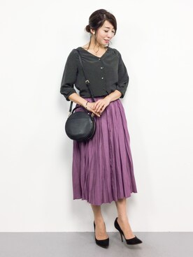 RINAさん（レディース・160cm）の秋コーディネート