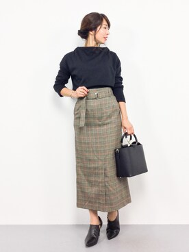 RINAさん（レディース・160cm）の秋コーディネート