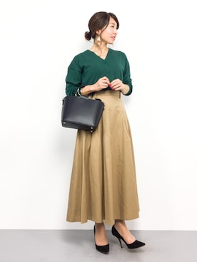 RINAさん(レディース・160cm)の秋コーディネート