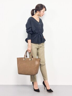 RINAさん(レディース・160cm)の秋コーディネート