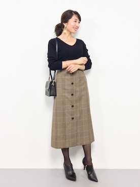 RINAさん（レディース・160cm）の秋コーディネート