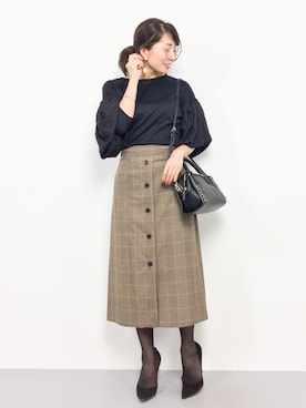 RINAさん（レディース・160cm）の秋コーディネート