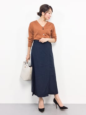 RINAさん(レディース・160cm)の秋コーディネート