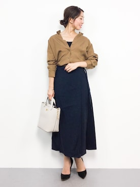 RINAさん(レディース・160cm)の秋コーディネート